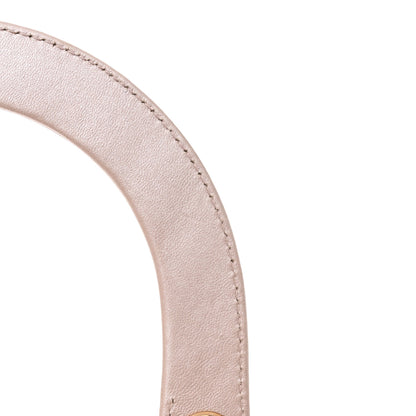 Christian Dior Pearly Lambskin Cannage Medium Lady Dior Lotus 8 of 13