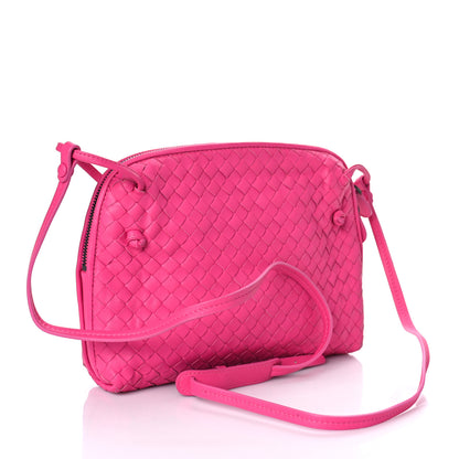 Bottega Veneta Nappa Intrecciato Nodini Bag Rosa Shock 3 of 8