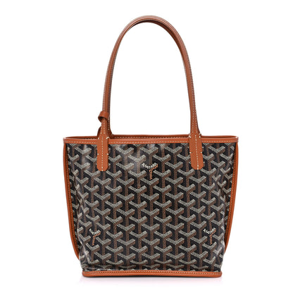 Goyard Goyardine Reversible Mini Anjou Black Gold 2 of 22