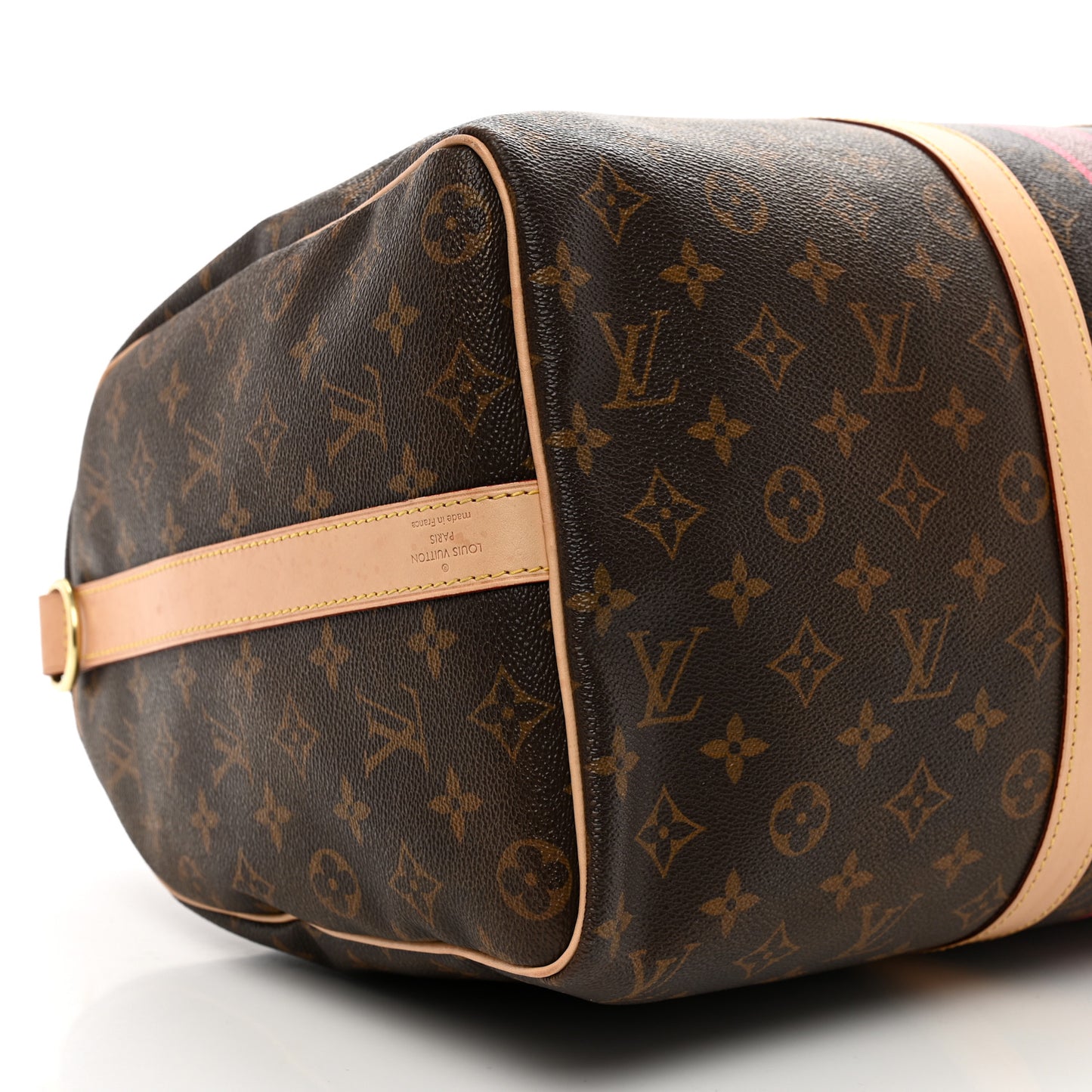 Monogram My LV Heritage Keepall Bandouliere 45 Fuchsia Rouge