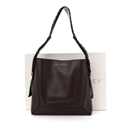 Stella McCartney Eco Alter Nappa Soft Medium Hobo Burgundy 9 of 9