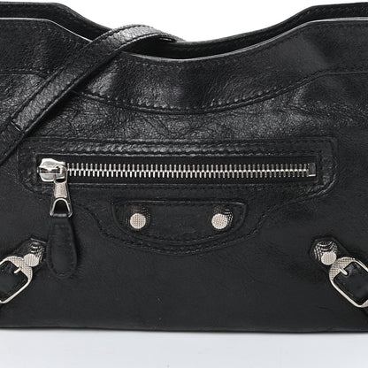 Balenciaga Agneau Giant 12 Silver Hardware Hip Black 8 of 13