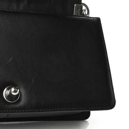 Chanel Lambskin Quilted Medium Boy Flap Black 8 of 15