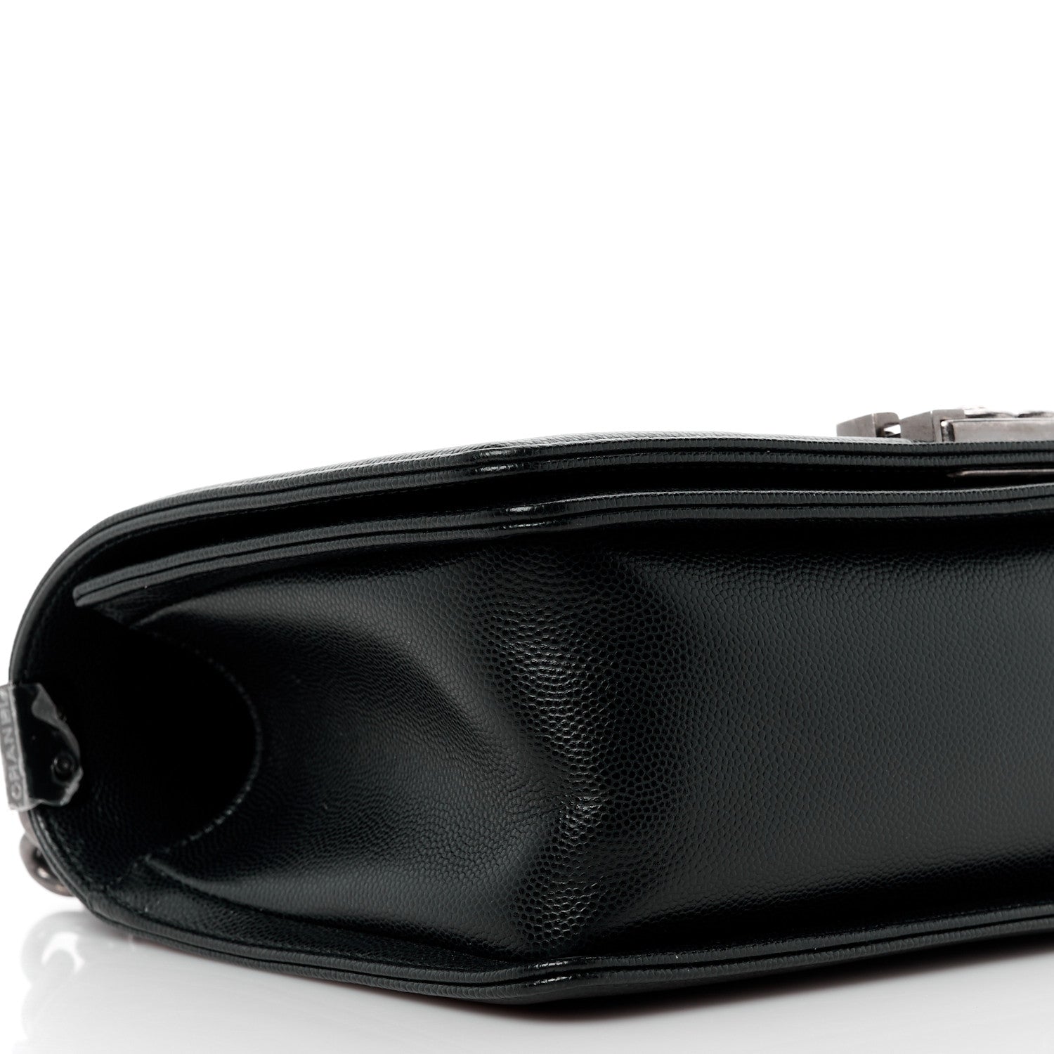 Chanel Caviar Quilted Medium Boy Flap Black 9 of 10