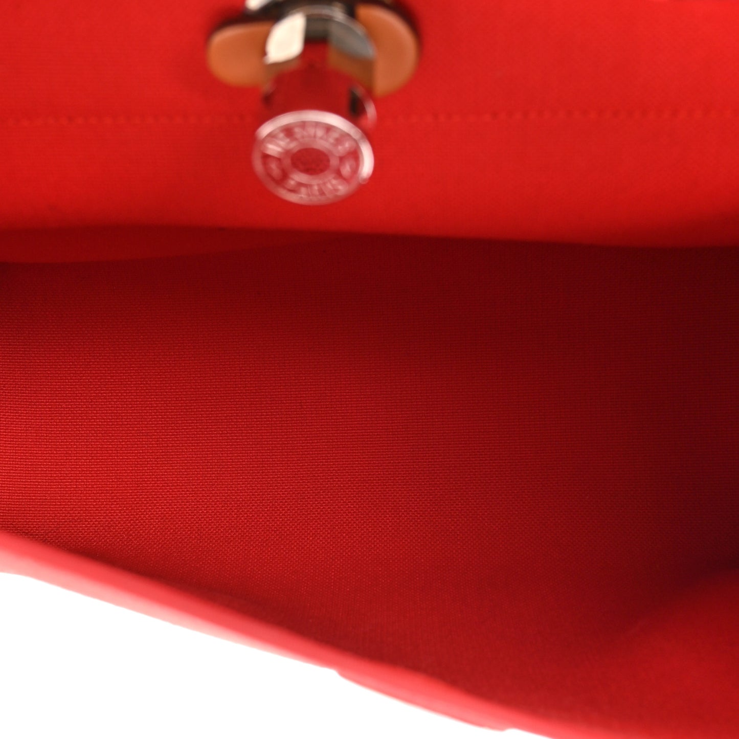 Vache Hunter Toile Herbag Zip 31 PM Rouge Tomate Natural
