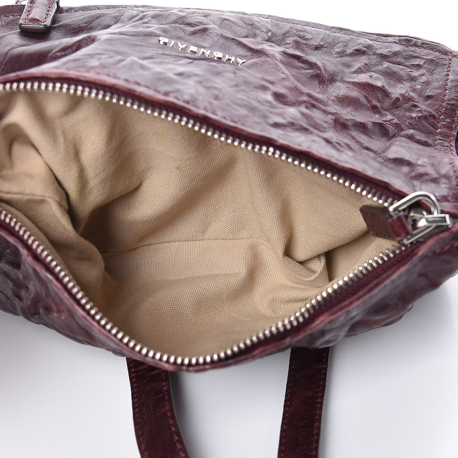 Givenchy Tumbled Sheepskin Small Pandora Oxblood 5 of 17