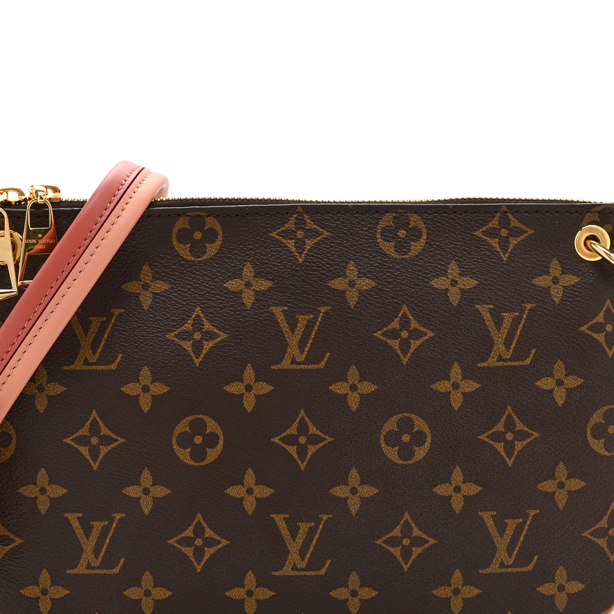 Louis Vuitton Monogram Lorette Vieux Rose 7 of 10