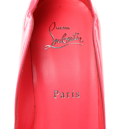 Christian Louboutin Patent Hot Chick 100 Pumps 38 Magnifique 7 of 16