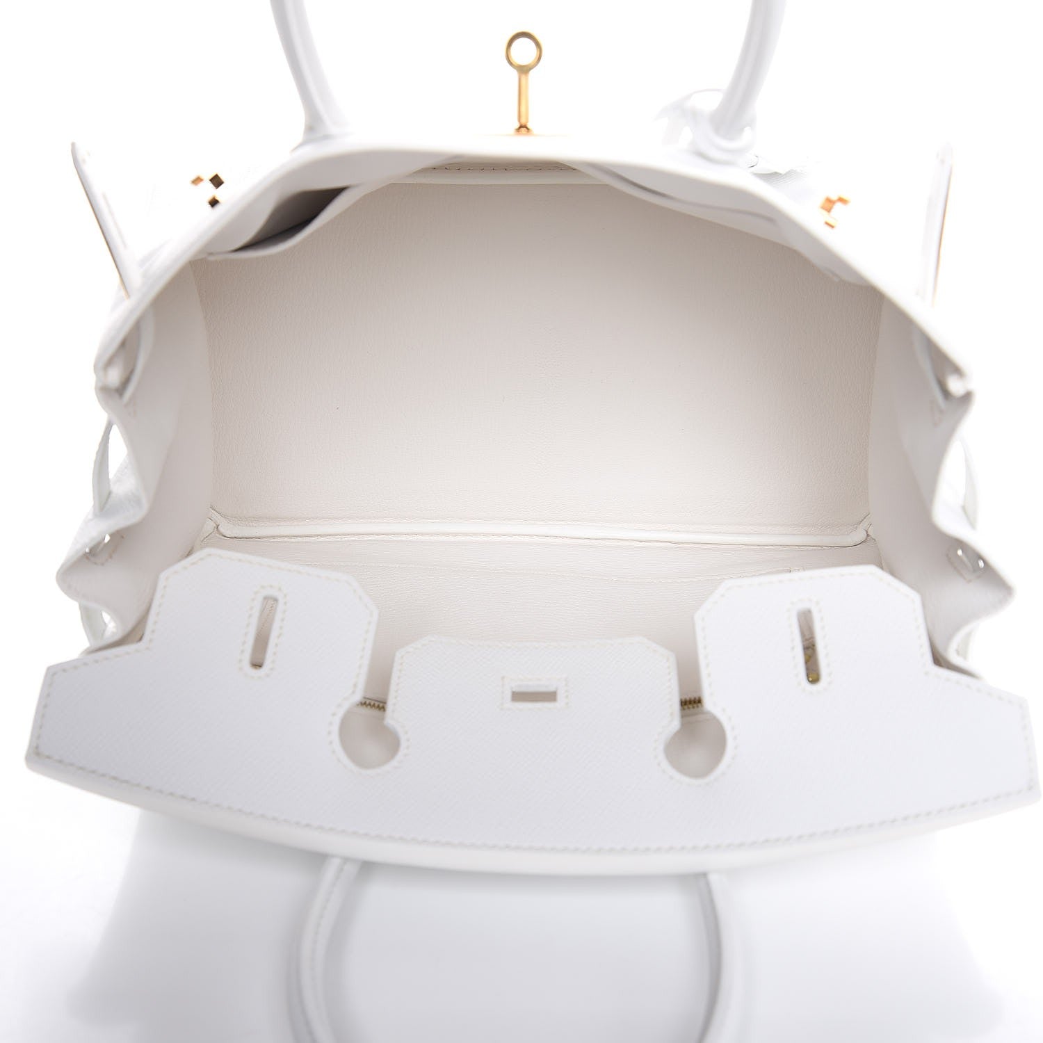 Hermes Epsom Birkin 30 Blanc White 7 of 35