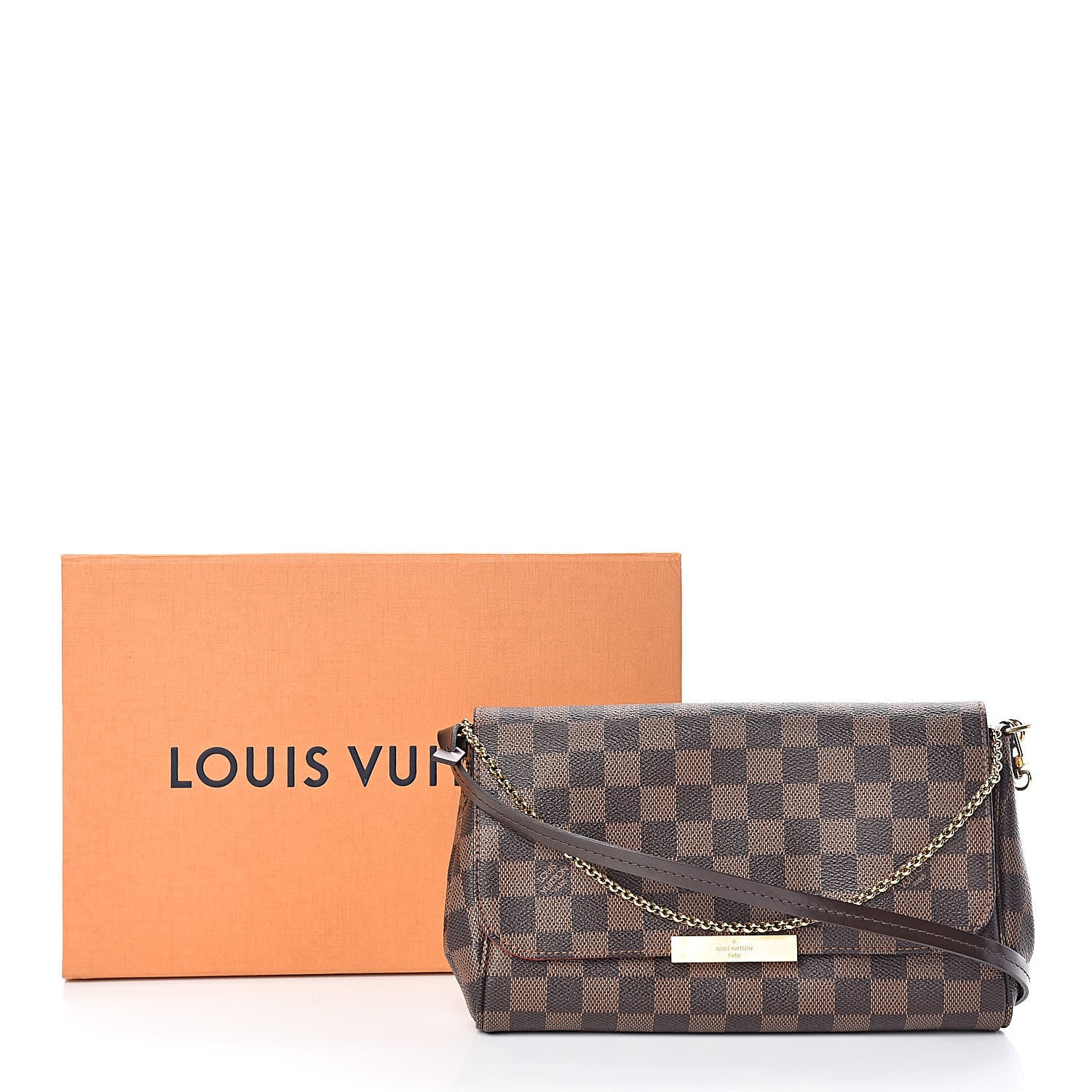 Louis Vuitton Damier Ebene Favorite MM 9 of 9