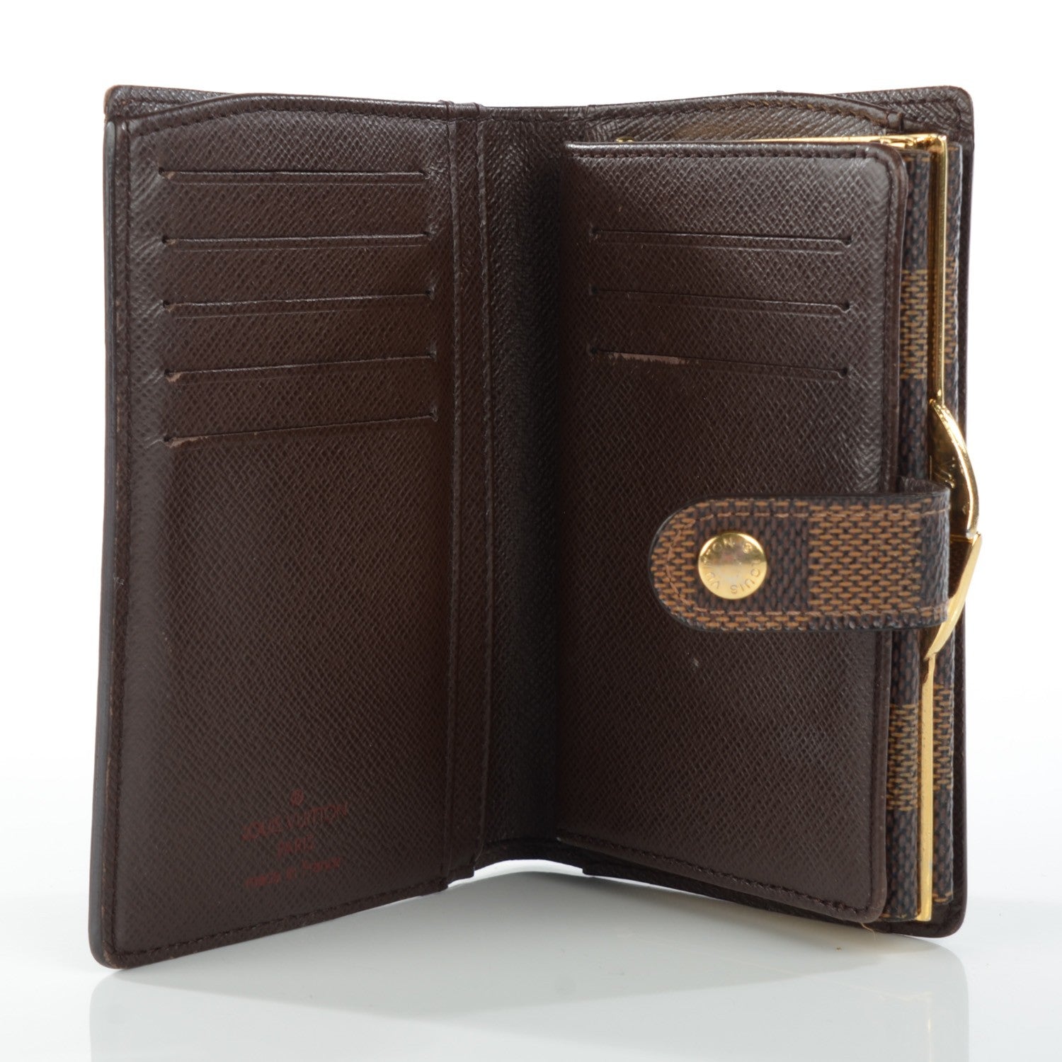Louis Vuitton Damier Ebene French Wallet 5 of 7