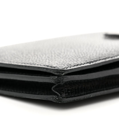 Hermes Epsom Bearn Gusset Wallet Black 8 of 11