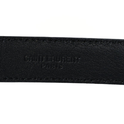 Saint Laurent Patent Monogram Square Buckle Belt 85 34 Tortoiseshell 5 of 6