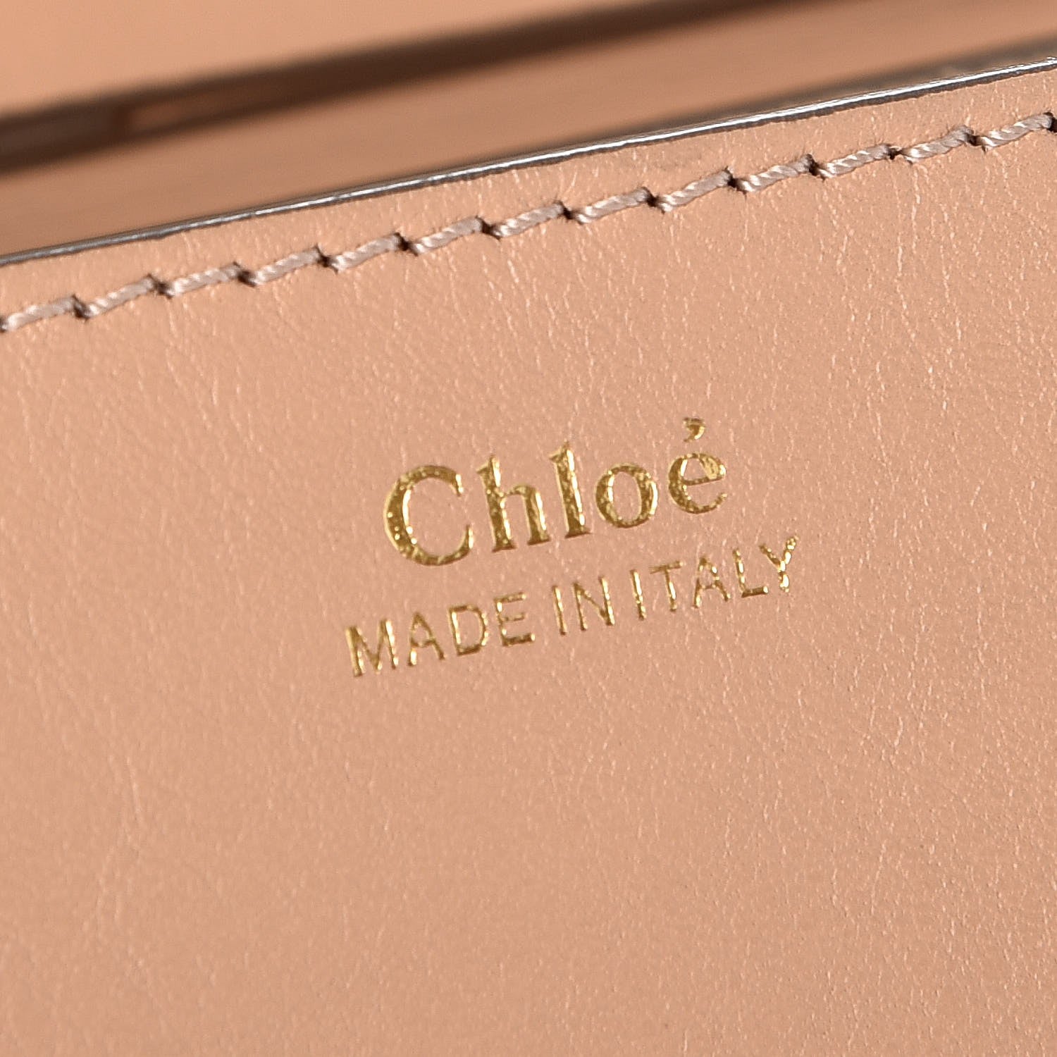 Chloe Calfskin Mini Drew Chain Shoulder Bag Blush Nude 6 of 8