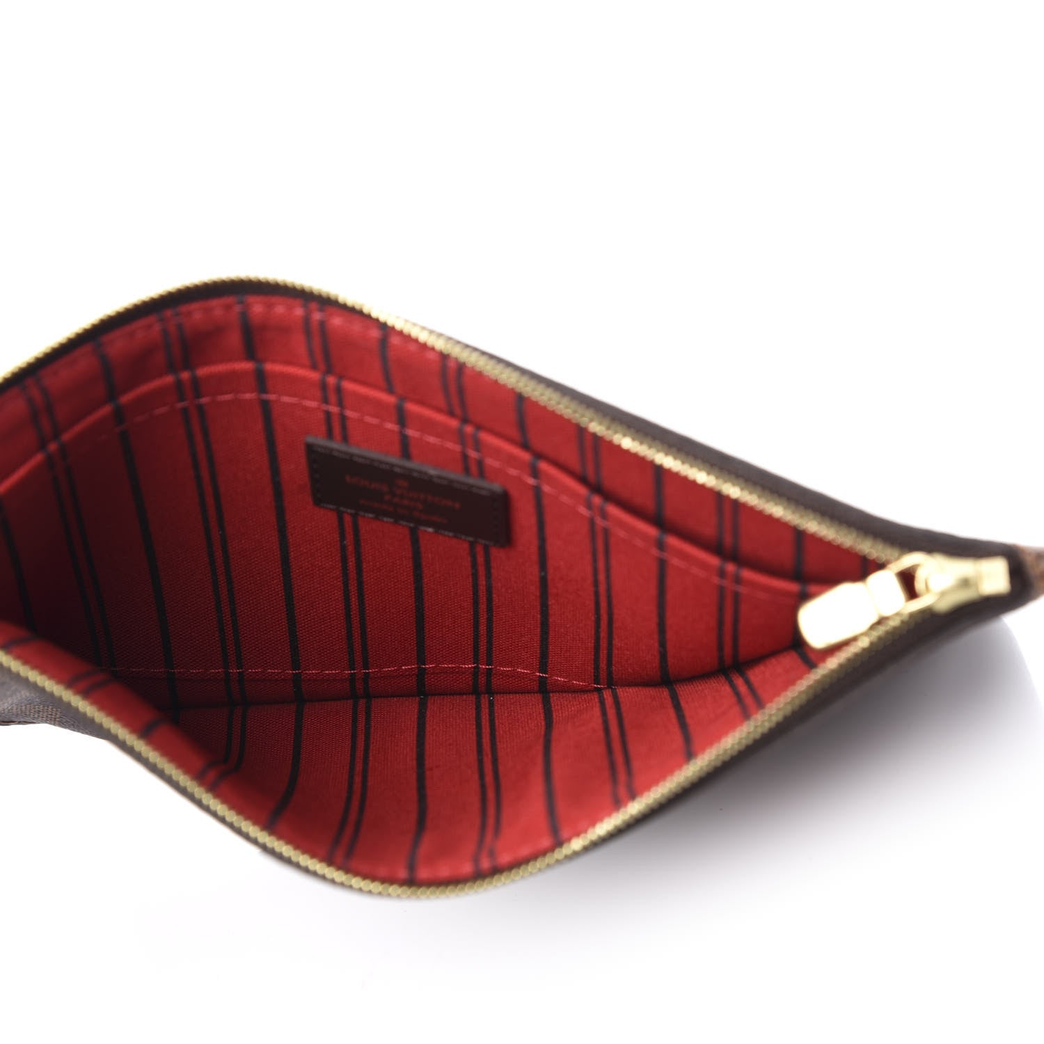 Louis Vuitton Damier Ebene Neverfull MM GM Pochette 5 of 7