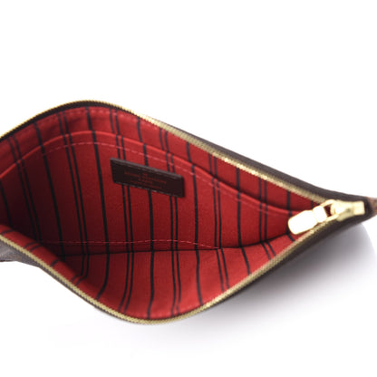 Louis Vuitton Damier Ebene Neverfull MM GM Pochette 5 of 7
