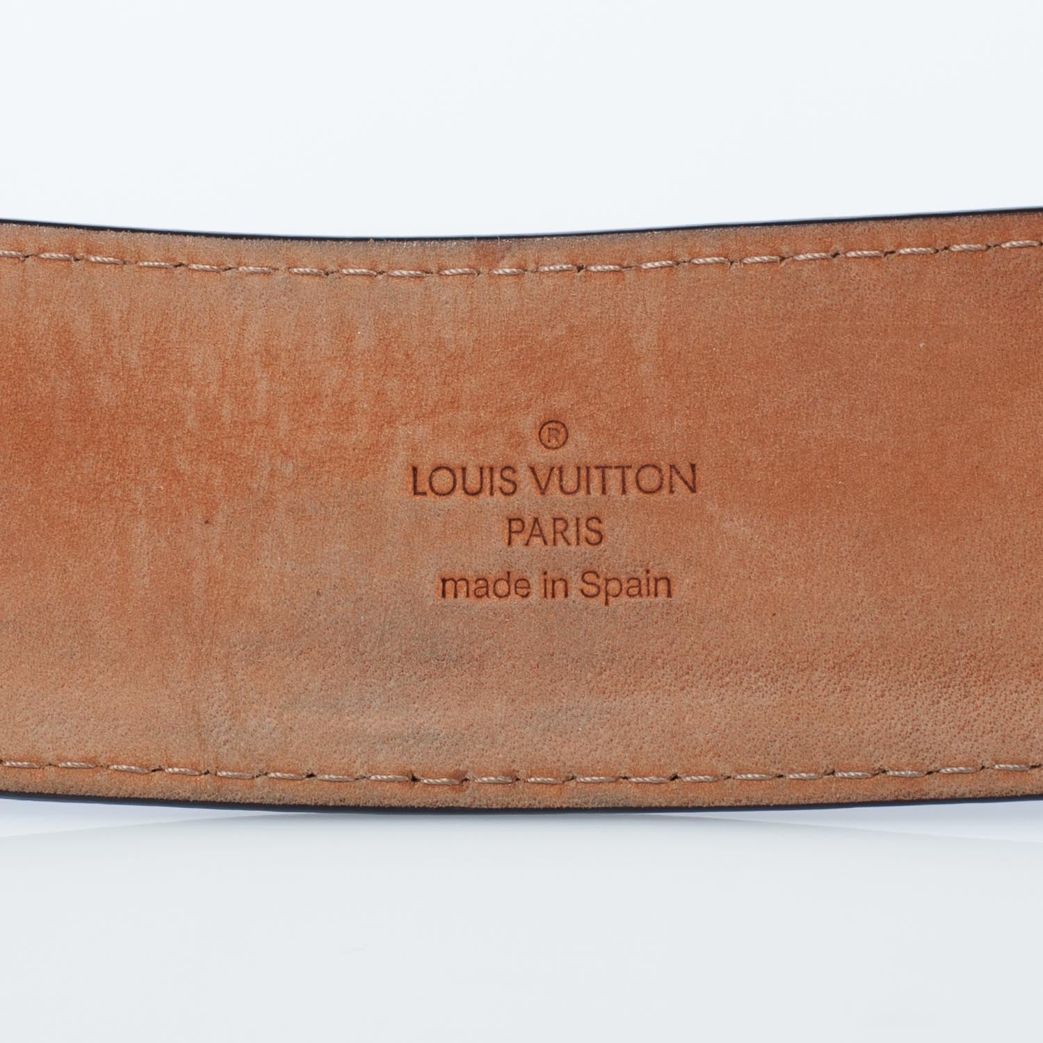 Louis Vuitton Jeans Calfskin Belt 90 36 3 of 5