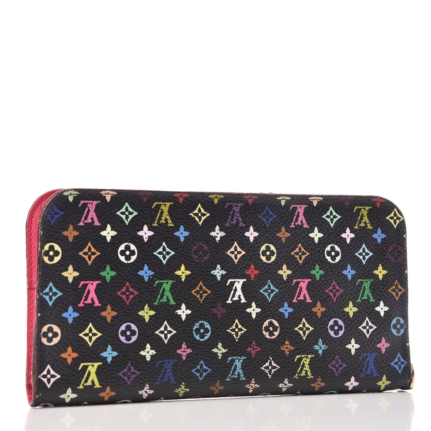 Louis Vuitton Monogram Multicolor Insolite Wallet Black Grenade 3 of 16