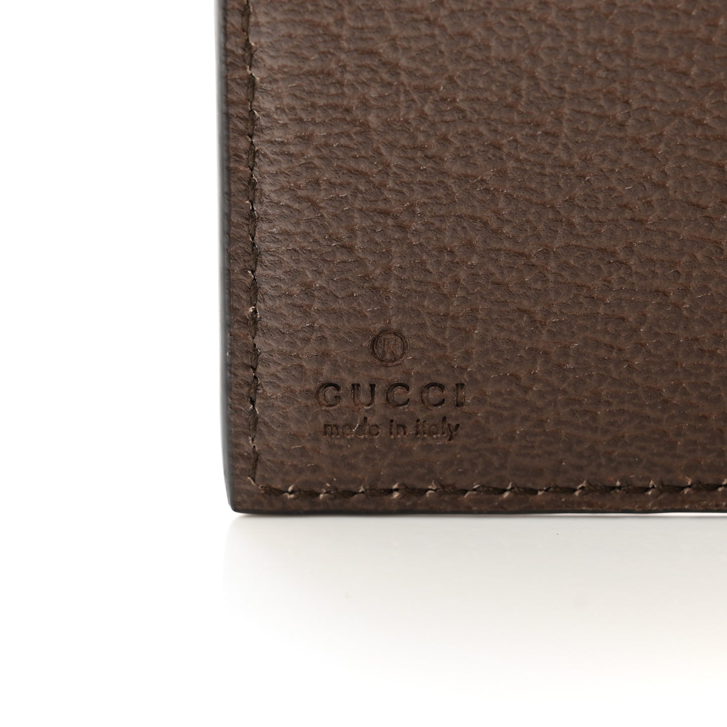 GG Supreme Monogram Web Ophidia French Flap Wallet Beige New Acero