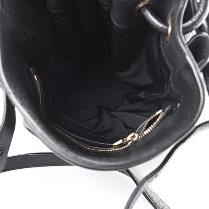 Alexander Wang Pebbled Lambskin Diego Bucket Black Nickel Hardware 5 of 10