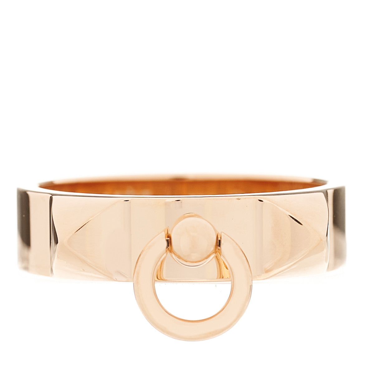 18K Rose Gold PM Collier De Chien Ring 53 6.5