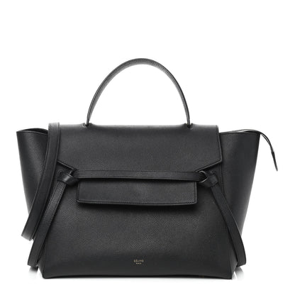 Celine Grained Calfskin Mini Belt Bag Black 1 of 9