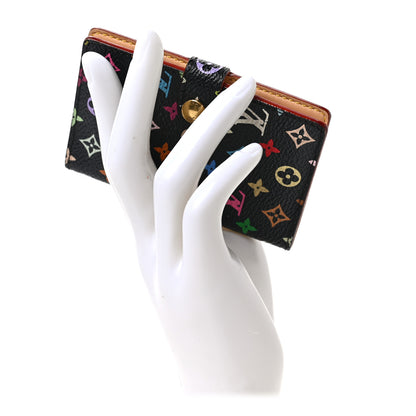 Louis Vuitton Monogram Multicolor Carnet de Bal Mini Agenda Cover Black 2 of 6