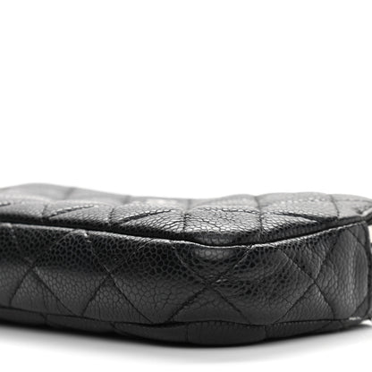 Chanel Caviar Quilted Small Clutch With Chain Black 12 of 14
