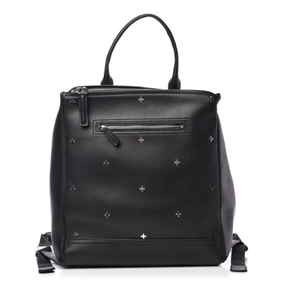 Givenchy Calfskin Cross Embellished Pandora Backpack Black 1 of 10