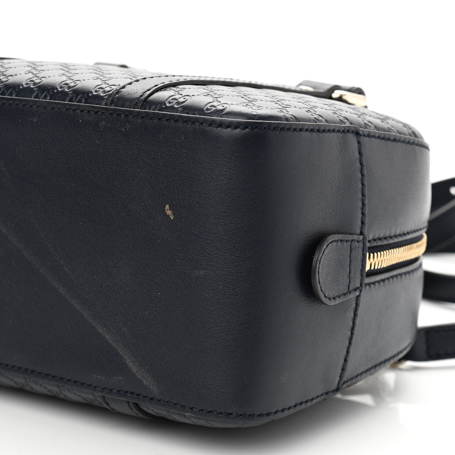 Gucci Soft Microguccissima Small Crossbody Bag Blue 10 of 12