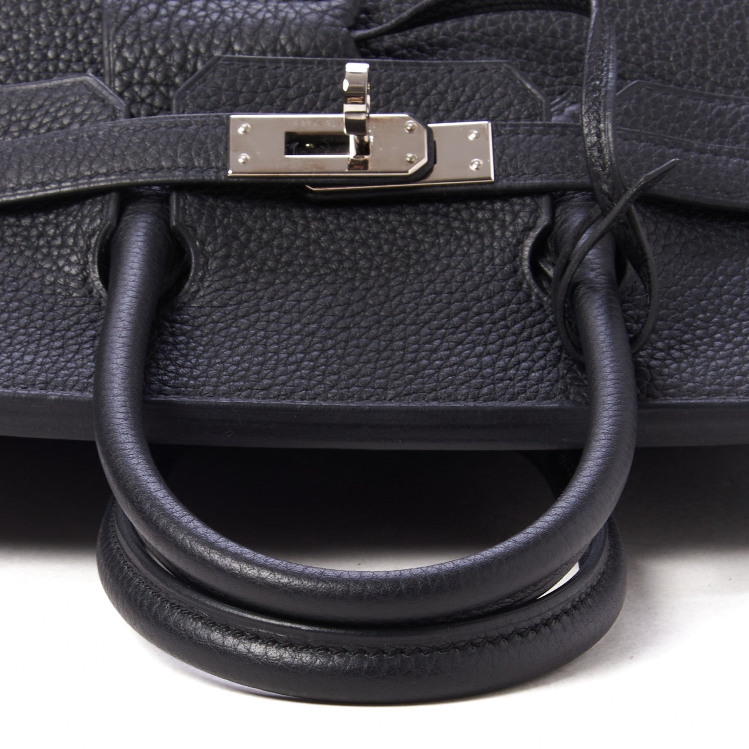 Hermes Togo Birkin 25 Black 13 of 32