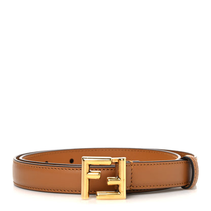 Fendi Vitello Grace 20mm FF Diamonds Belt 70 28 Cuoio 1 of 5
