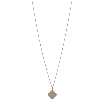 Van Cleef & Arpels 18K Yellow Gold Mother of Pearl Magic Alhambra Long Necklace 1 of 5