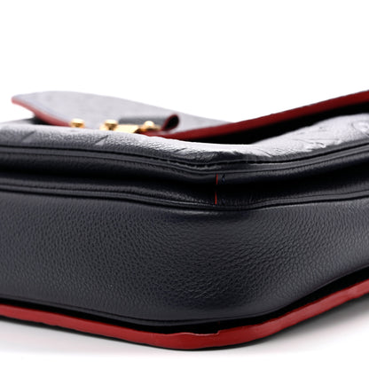 Louis Vuitton Empreinte Pochette Metis Marine Rouge 9 of 9