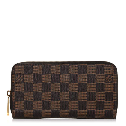 Louis Vuitton Damier Ebene Zippy Wallet 2 of 12