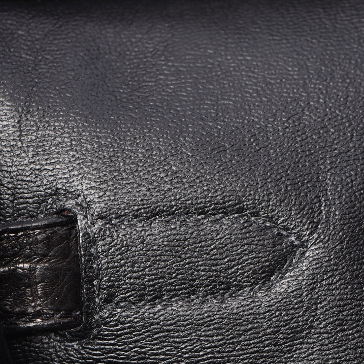 Matte Alligator Birkin 35 Black