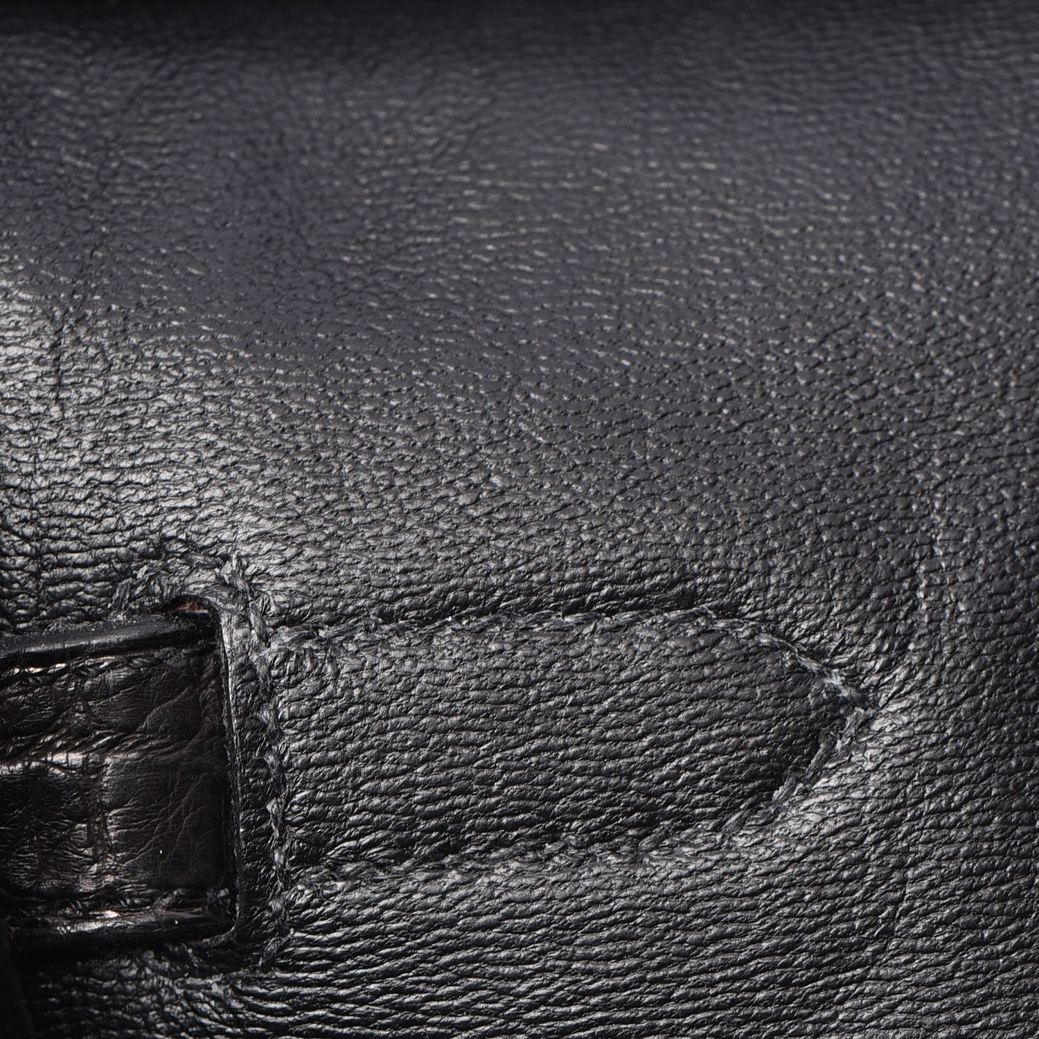 Hermes Matte Alligator Birkin 35 Black 11 of 30