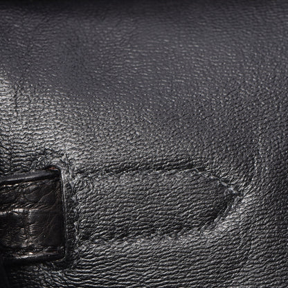 Hermes Matte Alligator Birkin 35 Black 11 of 30