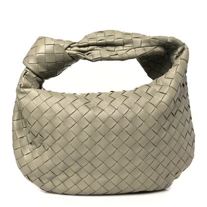 Bottega Veneta Nappa Intrecciato Teen Jodie Hobo Travertine 1 of 10