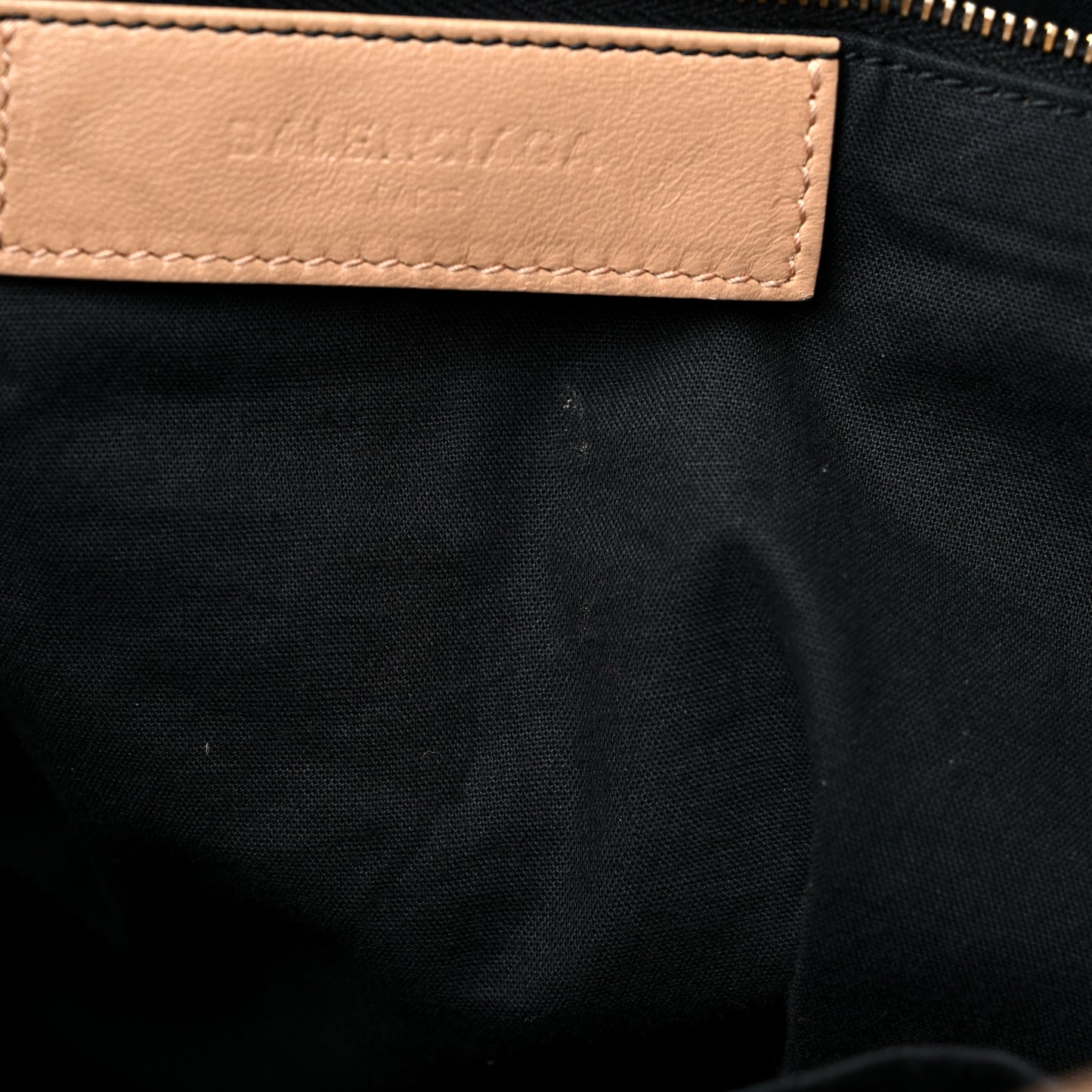 Chevre Gold Metallic Edge Hardware Velo Tomette