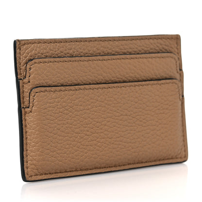 Alexander McQueen Calfskin Skull Card Holder Nude 3 of 7