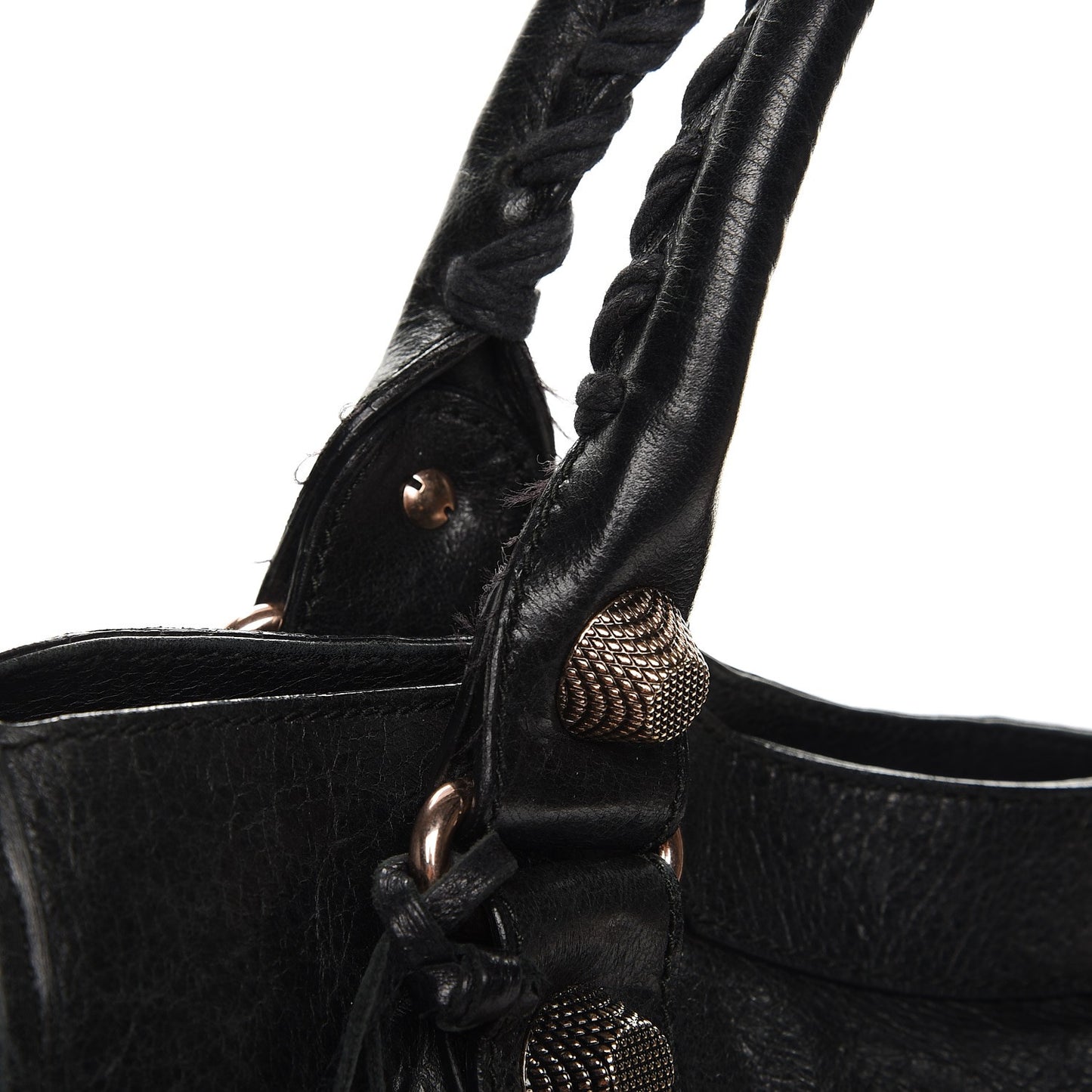Agneau Giant 21 Rose Gold Hardware City Black