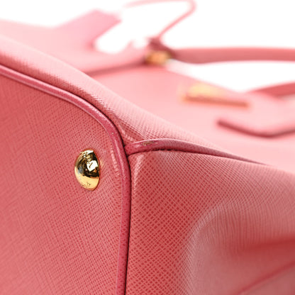 Prada Saffiano Medium Galleria Double Zip Tote Geranio 13 of 17