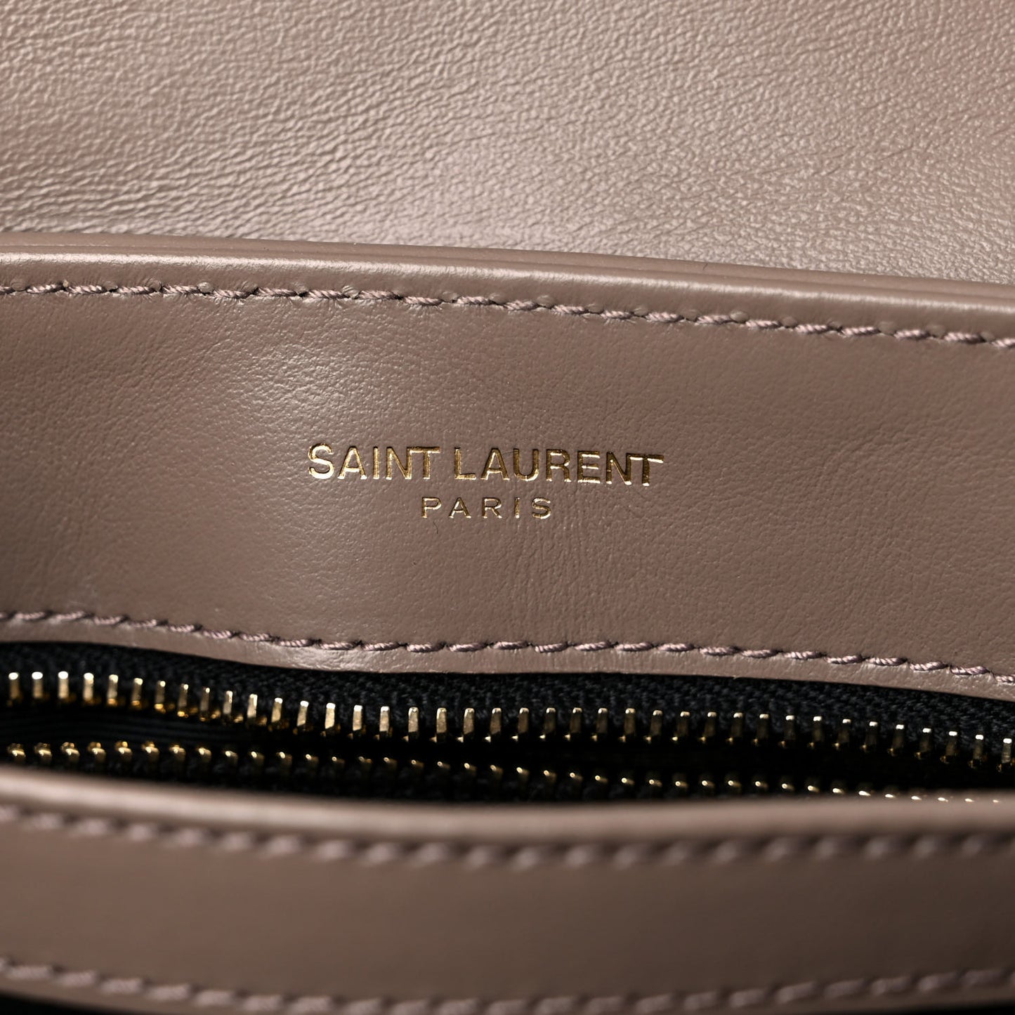 Calfskin Y Quilted Monogram Toy Loulou Crossbody Bag Taupe