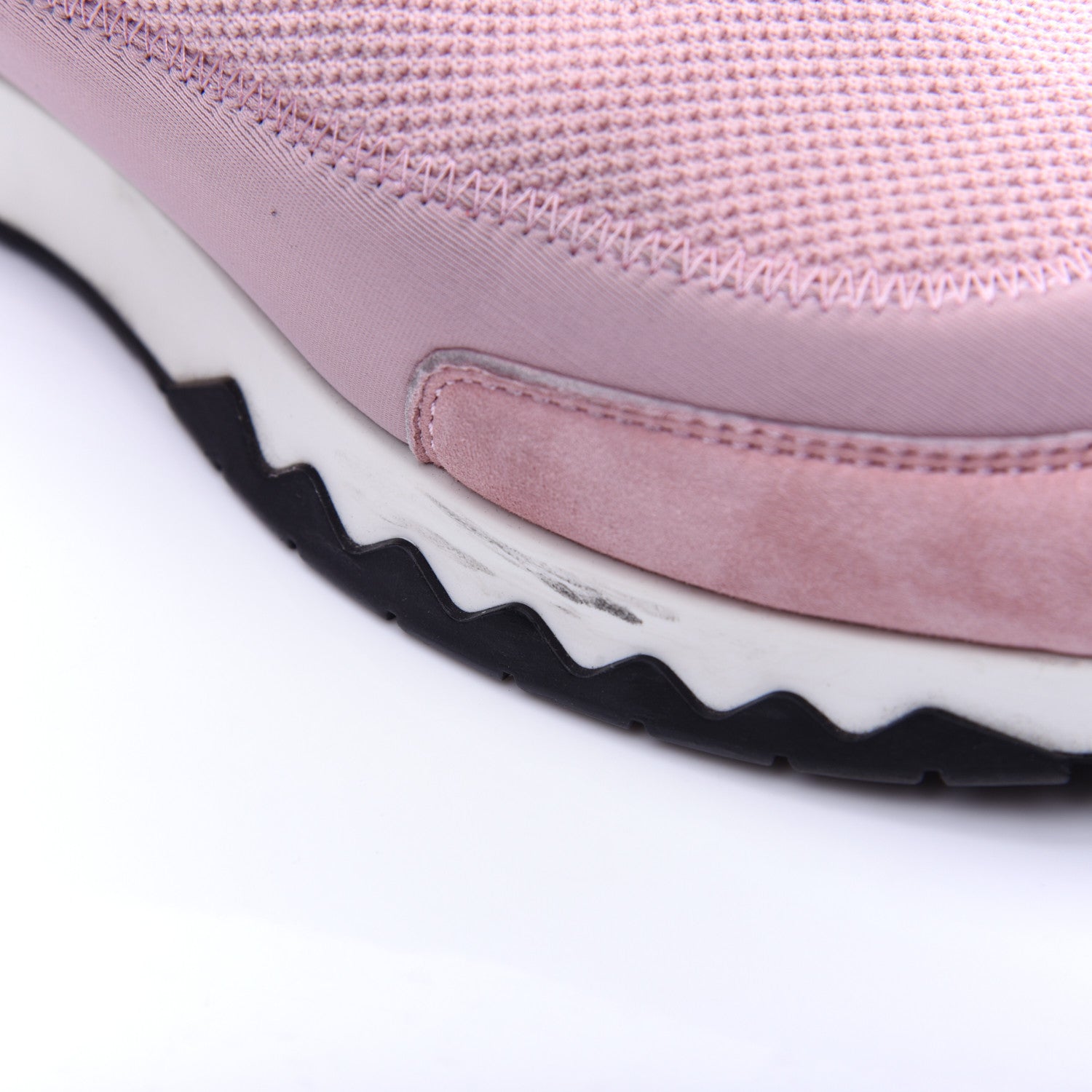 Hermes Mesh Technical Canvas Womens Tokyo Sneakers 37.5 Rose 15 of 16