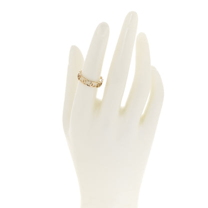 Chanel Metal CC Ring 54 6.75 Gold 2 of 5