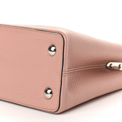 Louis Vuitton Taurillon Capucines PM Magnolia 7 of 7