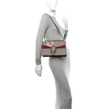 Gucci GG Supreme Monogram Blooms Small Dionysus Shoulder Bag Beige Multicolor Dry Rose 3 of 10