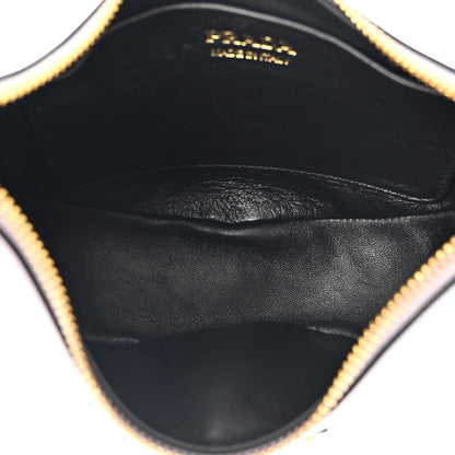 Prada Soft Calfskin Arque Shoulder Bag Glicine 5 of 9