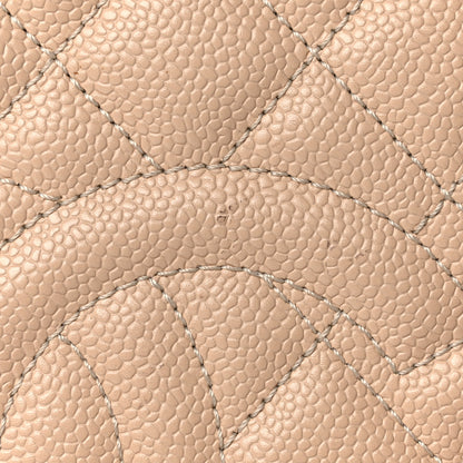 Chanel Caviar Quilted Petit Shopping Tote PST Beige Clair 19 of 22